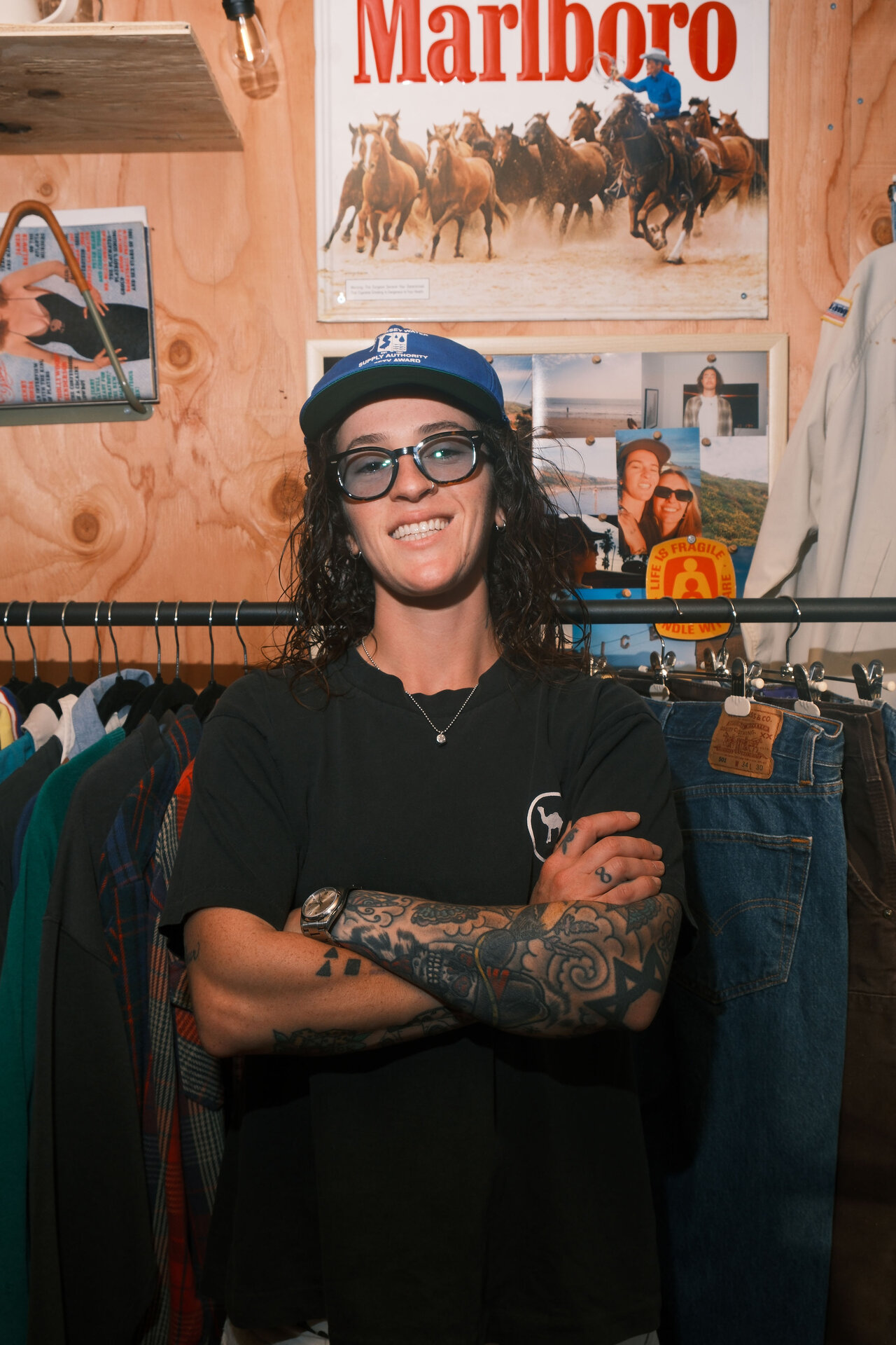 Morgan Reisel, founder of Venice Vintage Club